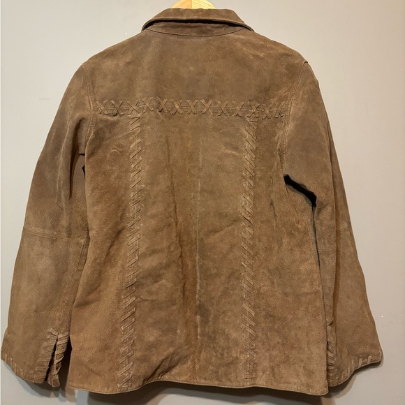 RTG LEATHER & SUEDES Vintage Leather Jacket & Pants 2-Piece Set - Picture 4 of 16